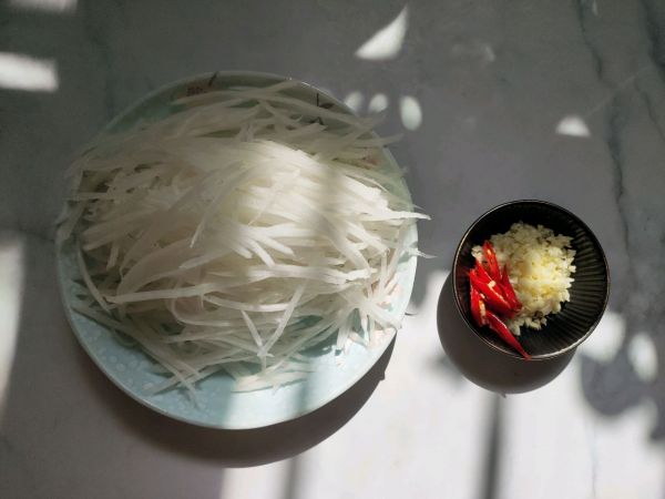 凉拌萝卜丝拿肉都不换