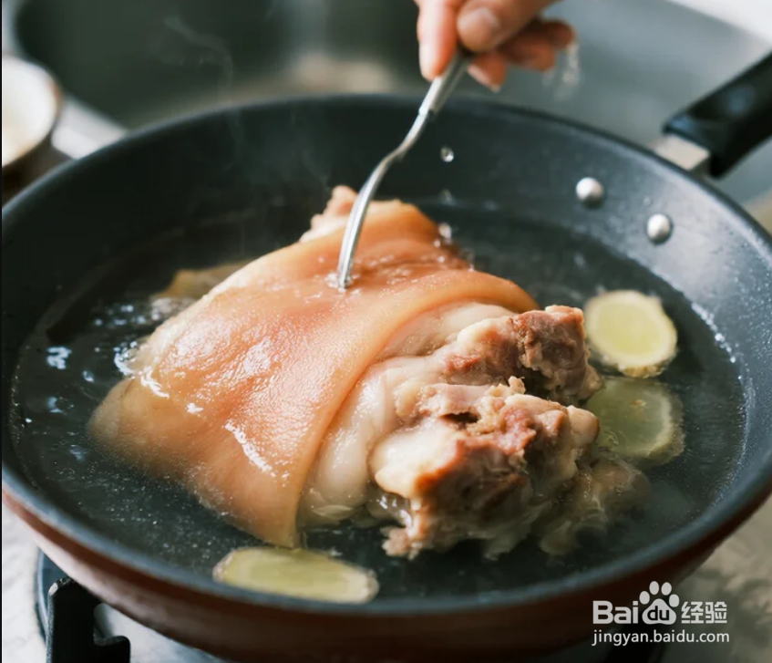 腌酱肘子的卤制方法