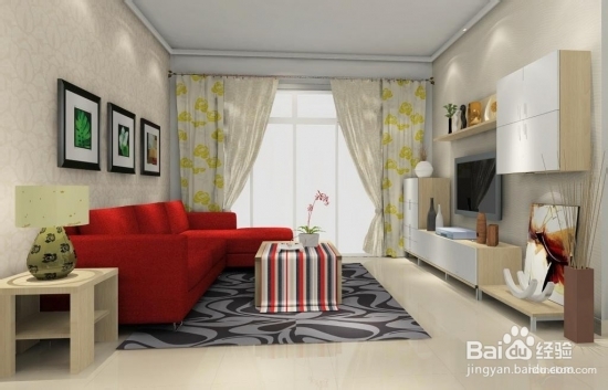 90平米两房两厅装修效果图