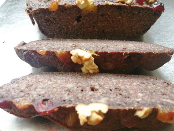 香蕉燕麦布朗尼