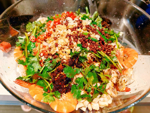 这是什么神仙捞汁海鲜