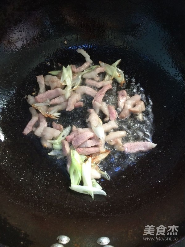 辣炒扁芸豆的做法