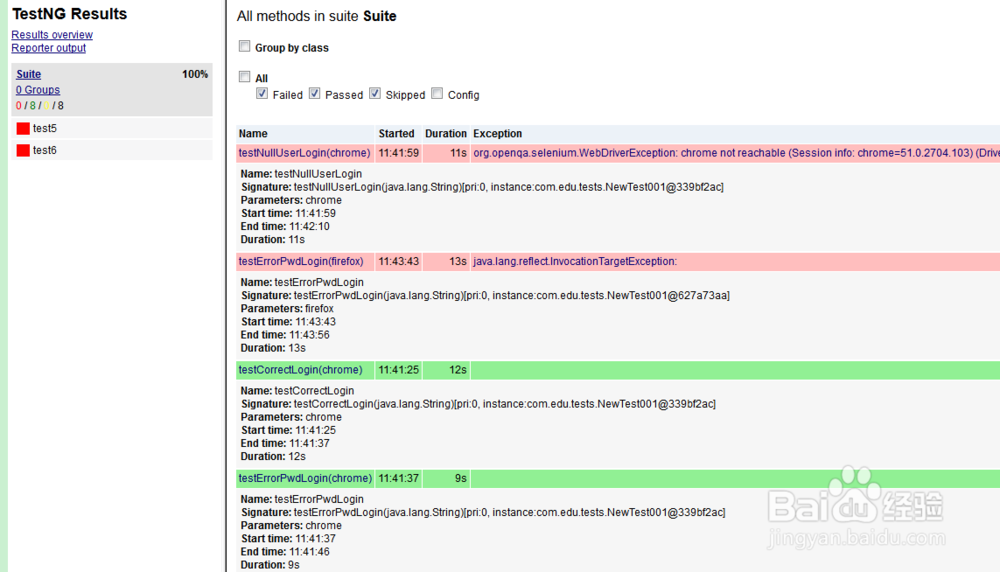 如何美化TestNg生成的测试报告