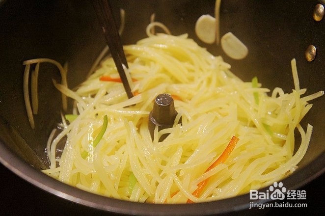 好吃哭了的爆炒土豆丝