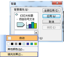 PowerPoint 2003如何更换幻灯片的背景