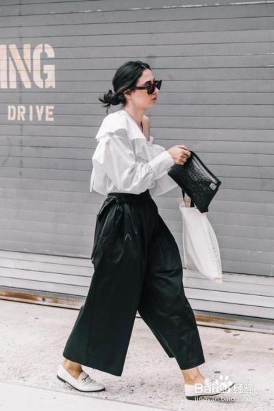 高腰宽裤热潮来袭！3分钟学会运用三种单品混搭出欧美率性风范