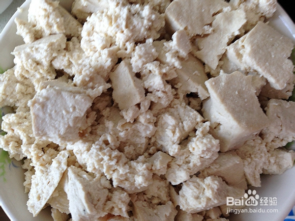 五味干炒臭豆腐的做法