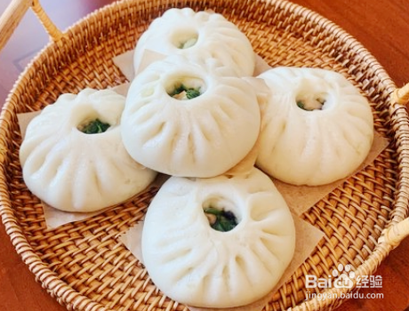 香菇青菜馅包子的做法
