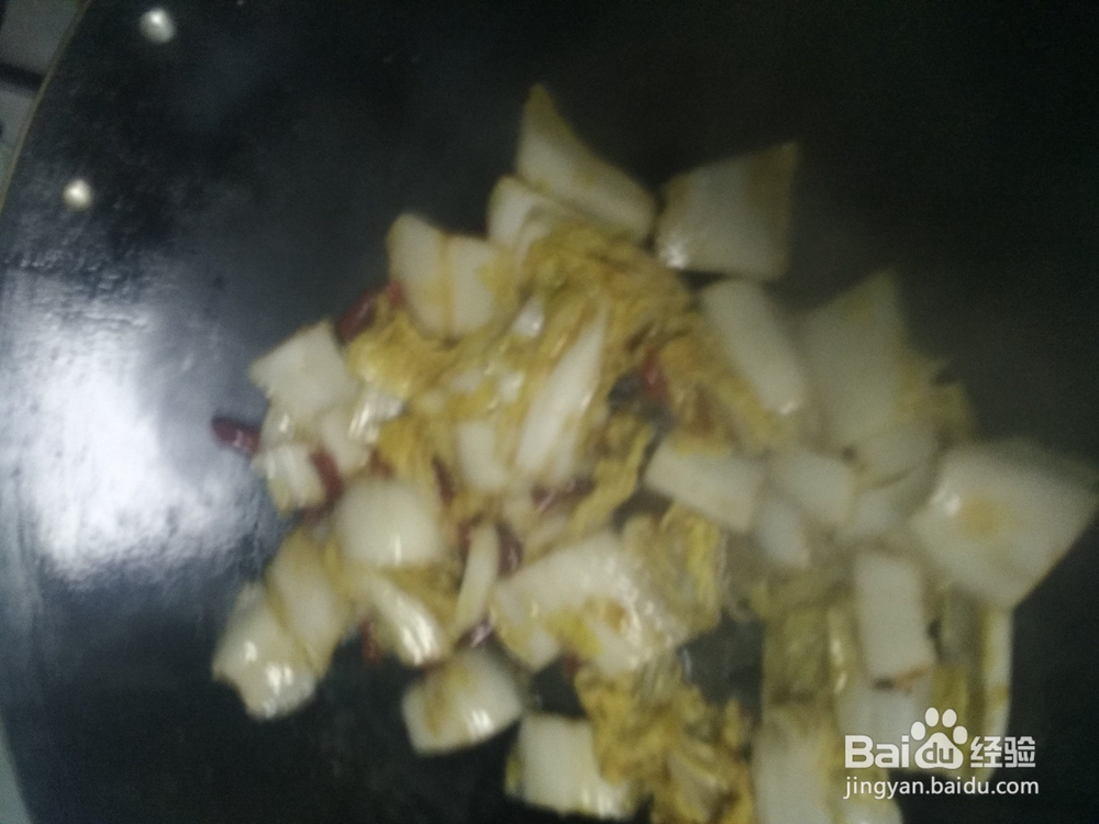 辣椒炒白菜怎么做