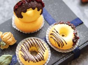 橙味甜甜圈蛋糕怎么做