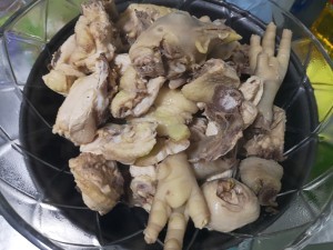 红烧三黄鸡的制作方法