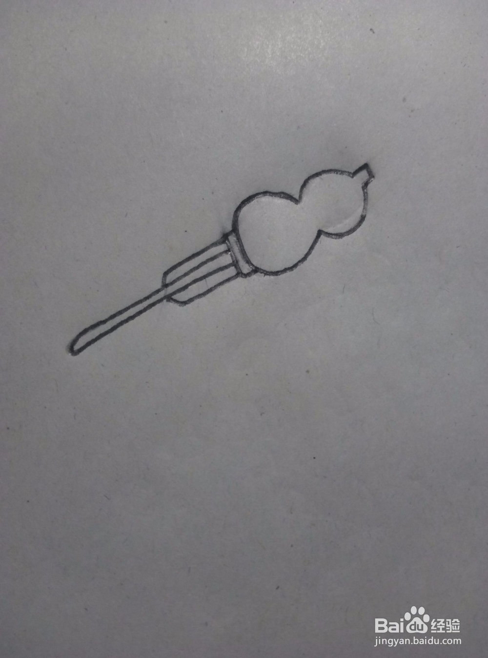 简笔画之葫芦丝