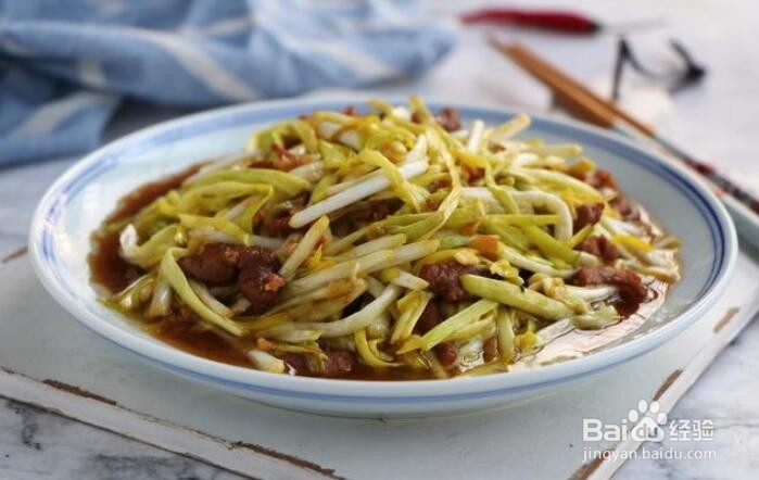 韭黄炒肉丝怎么做好吃