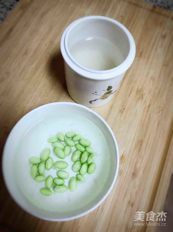 青豆肉末粥的做法