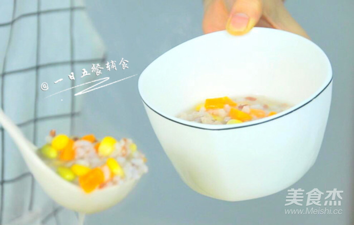 鸡肉蔬菜粥的做法
