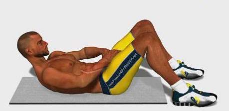 如何在家炼腹肌