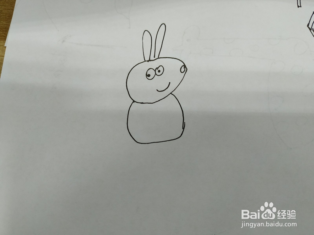 小猪佩奇简笔画怎么画，怎么画佩奇简笔画