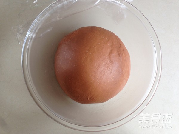 可可味淡奶油面包