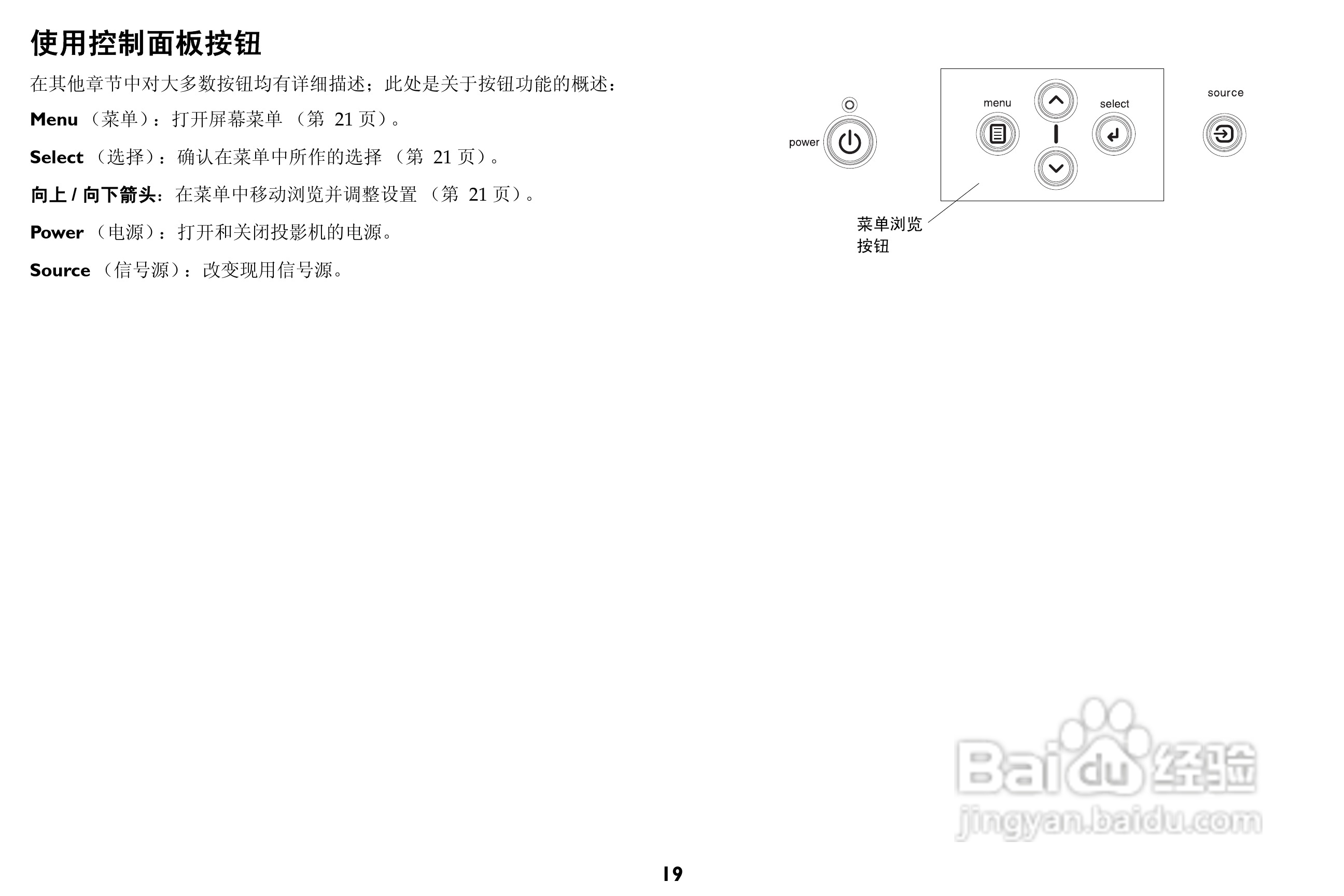 富可视 IN76投影机说明书:[2]