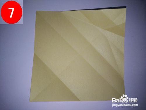 爱心领带的折纸艺术