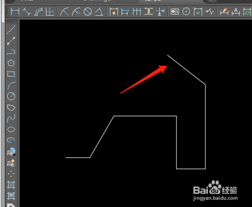 CAD2019怎样绘制有角度的图形