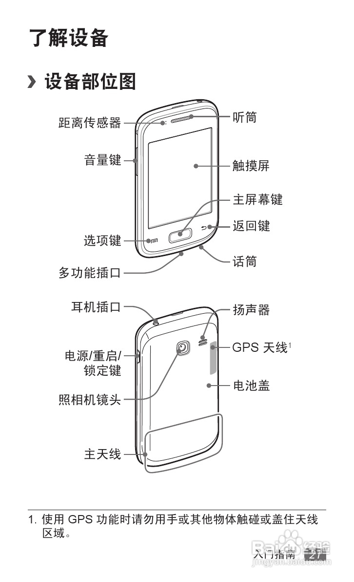 三星 GT-S6102E手机说明书:[3]
