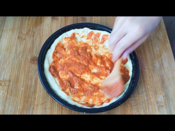 麻辣小龙虾披萨