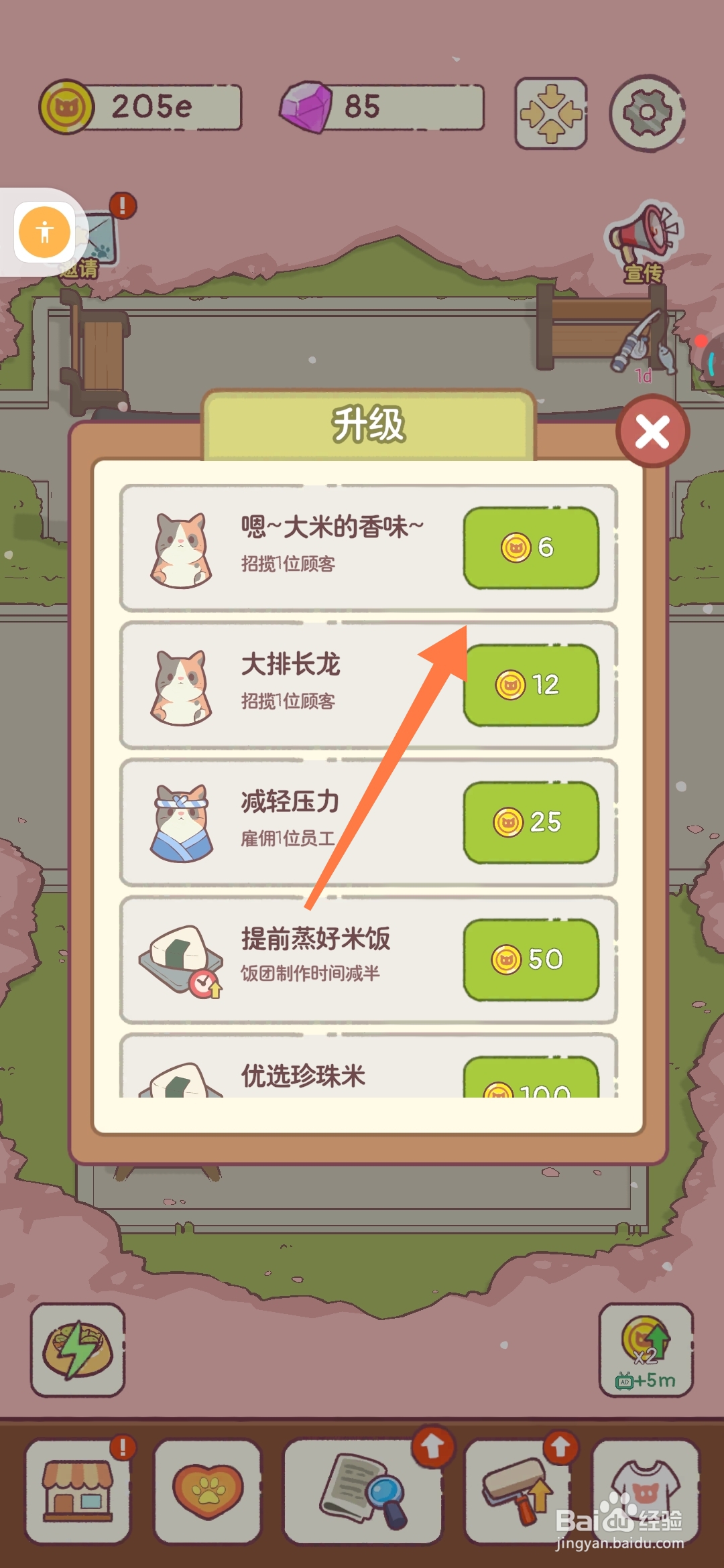 猫咪零食吧如何通过大米的香味招揽一位顾客