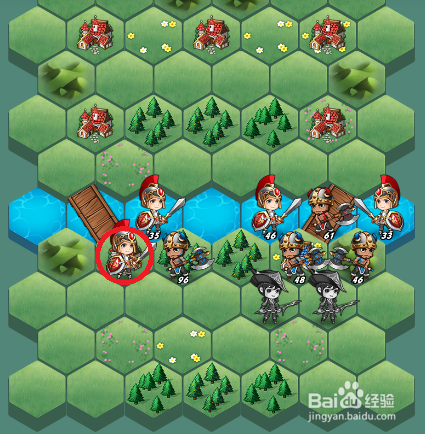 (legion war)军团战棋 人族 第三关 攻略