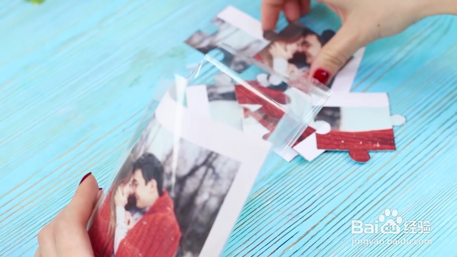 如何制作情侣照片拼图？