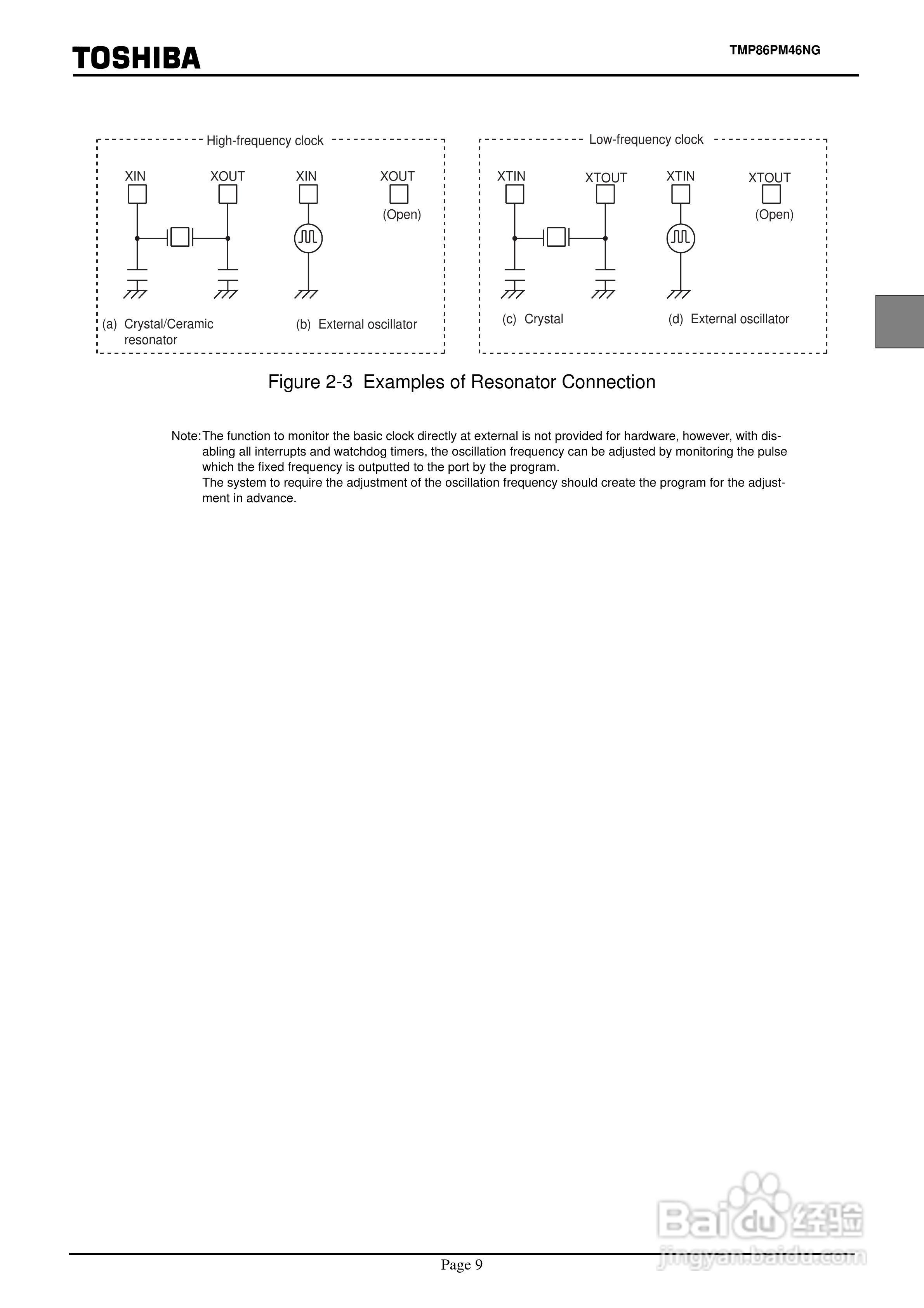 TOSHIBA TMP86PM46NG 8位微控制器说明书:[2]