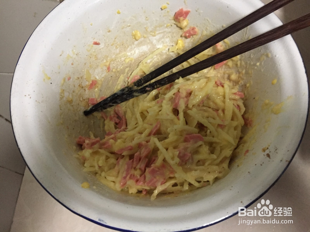土豆馅饼的做法 快手早餐