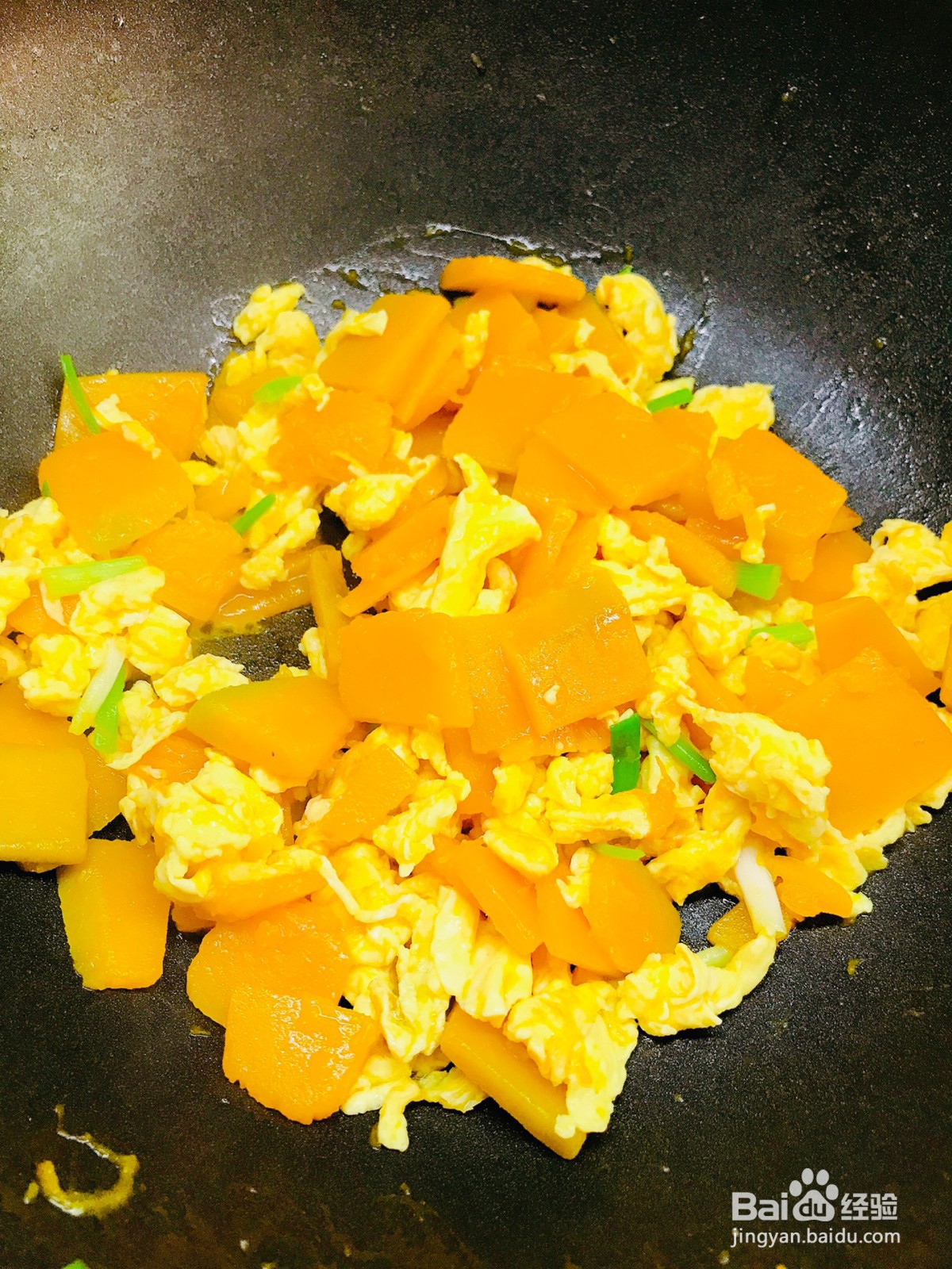 南瓜炒鸡蛋怎么做