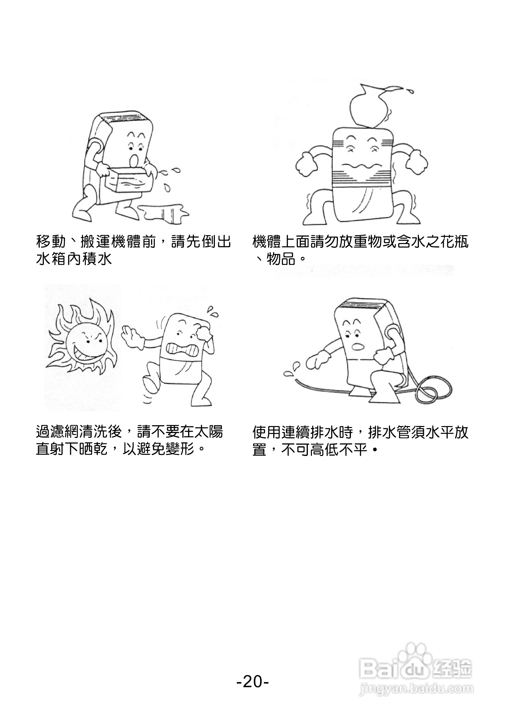 意大利双子星PD20T型抽湿机说明书:[3]