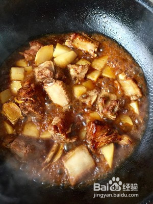 红烧土豆排骨家常做法