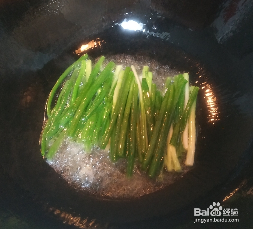 海鲜美食-葱油拌面洋葱虾皮版