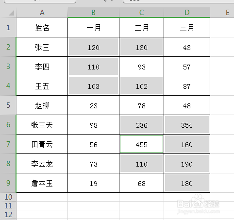 Excel表格中如何找出数据中大于100的数值