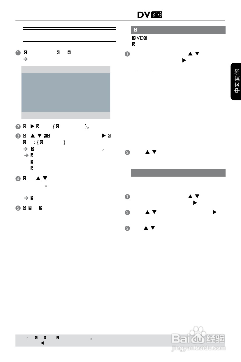 飞利浦DVP3166K/93 DVD播放机使用说明书:[2]