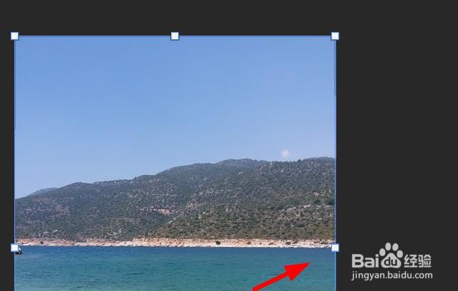 ps图片怎么设置斜切