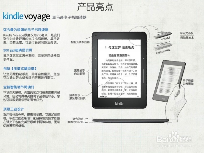全新 Kindle 电子书阅读器 Kindle Voyage 评测