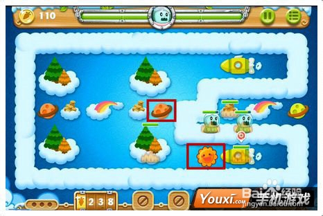 保卫萝卜2第52关攻略