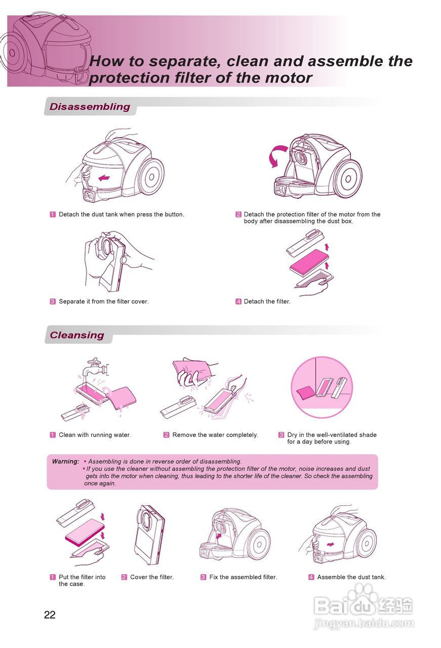 LG V-CF751NTG吸尘器说明书:[3]