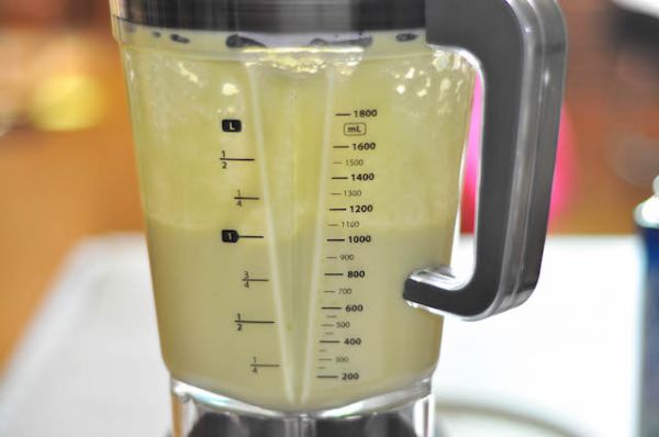 大虾毛豆花椰菜浓汤