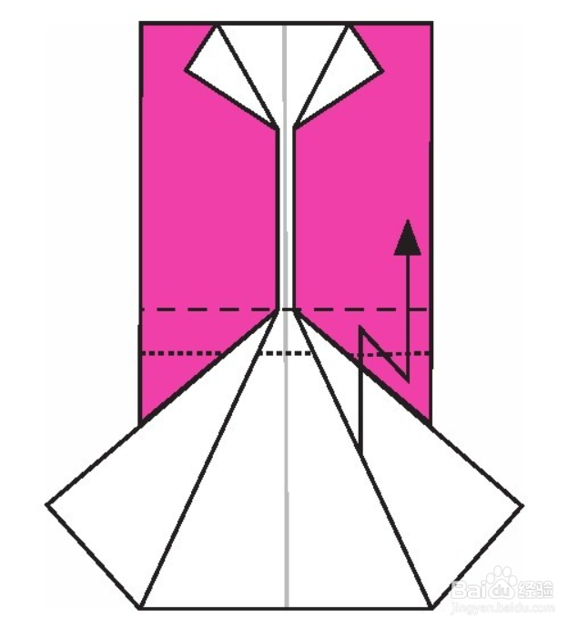 如何折一件风衣