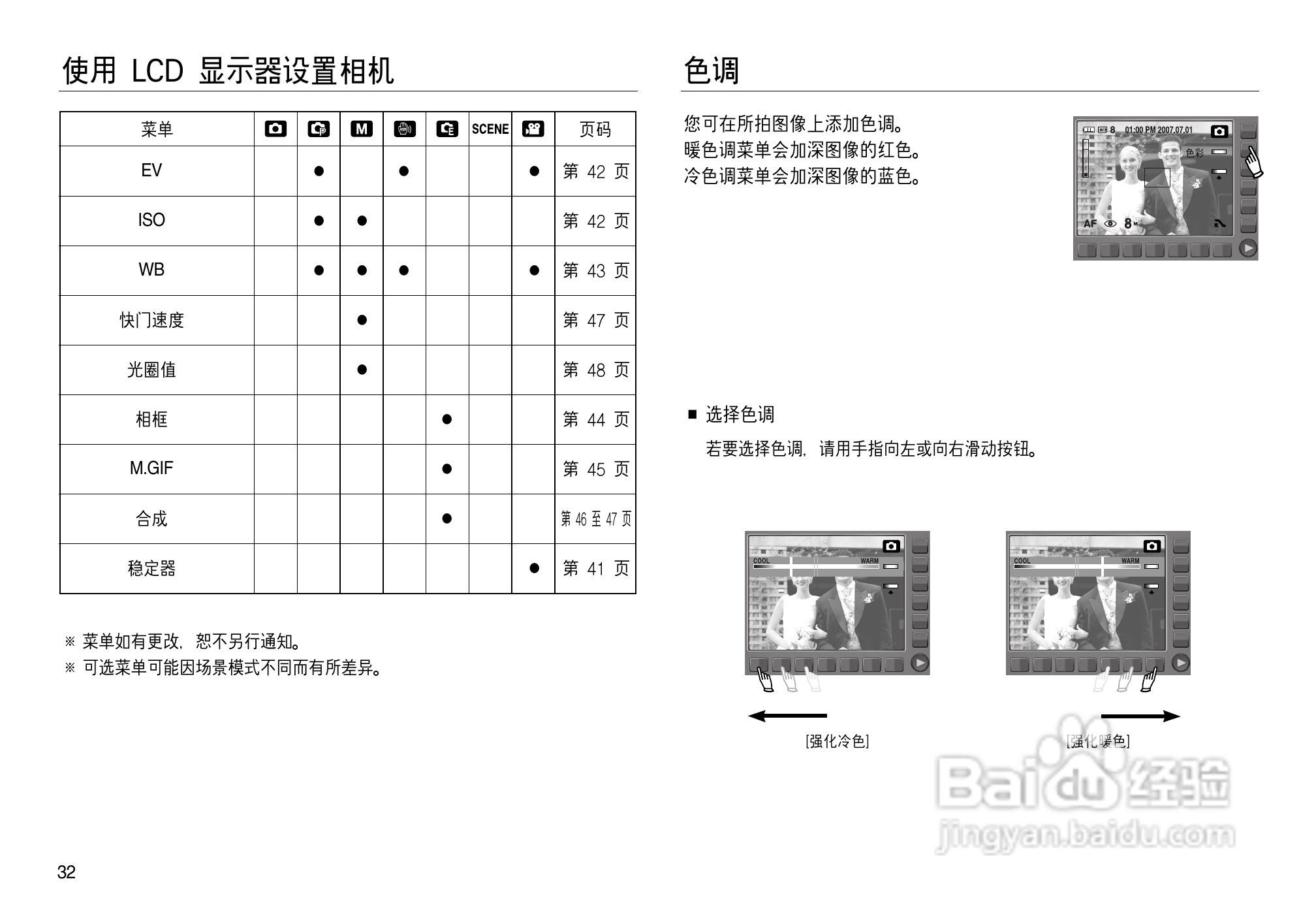 三星NV8数码相机使用说明书:[4]