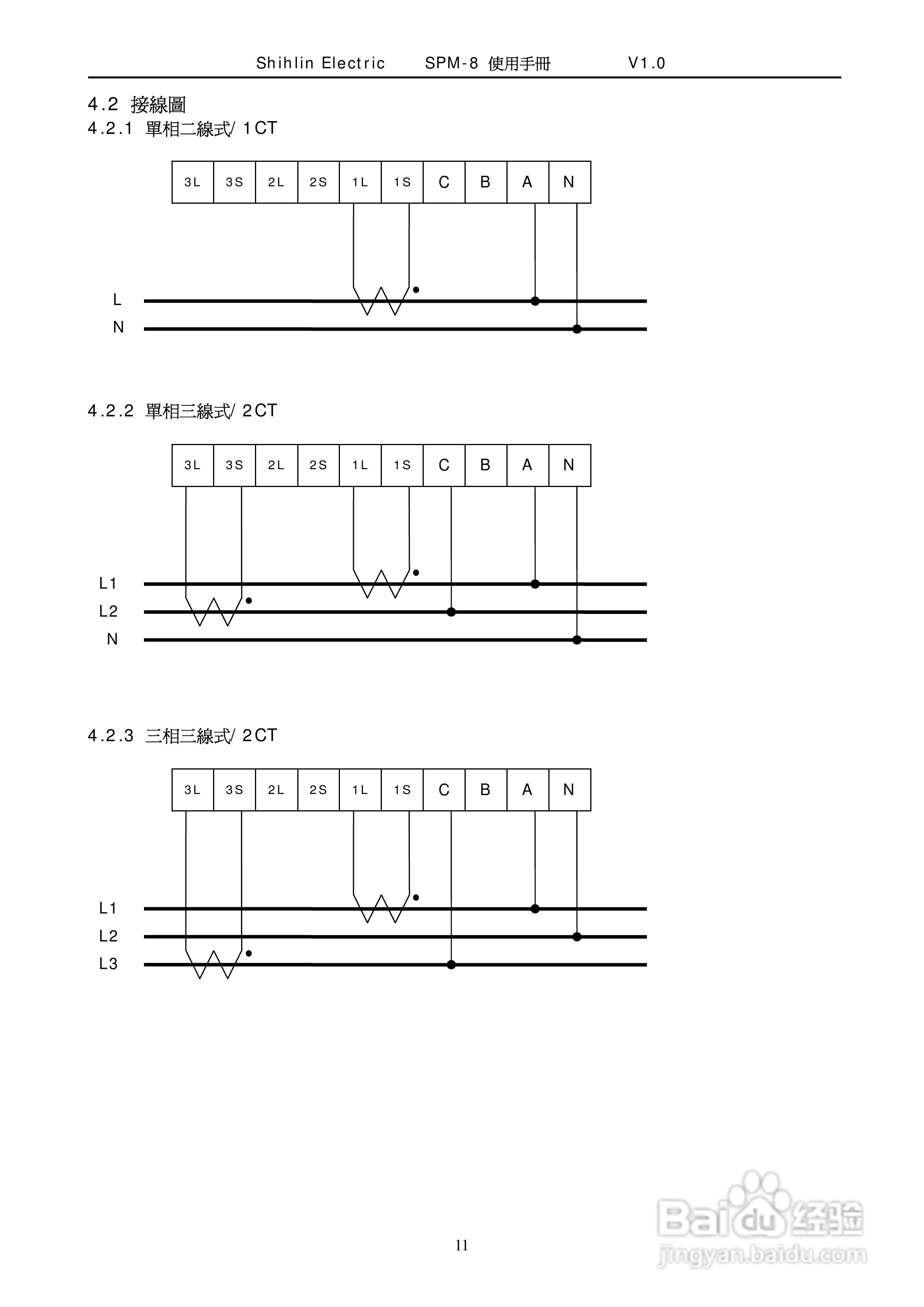 士林电机SPM-8多功能集合式电錶使用手册:[2]