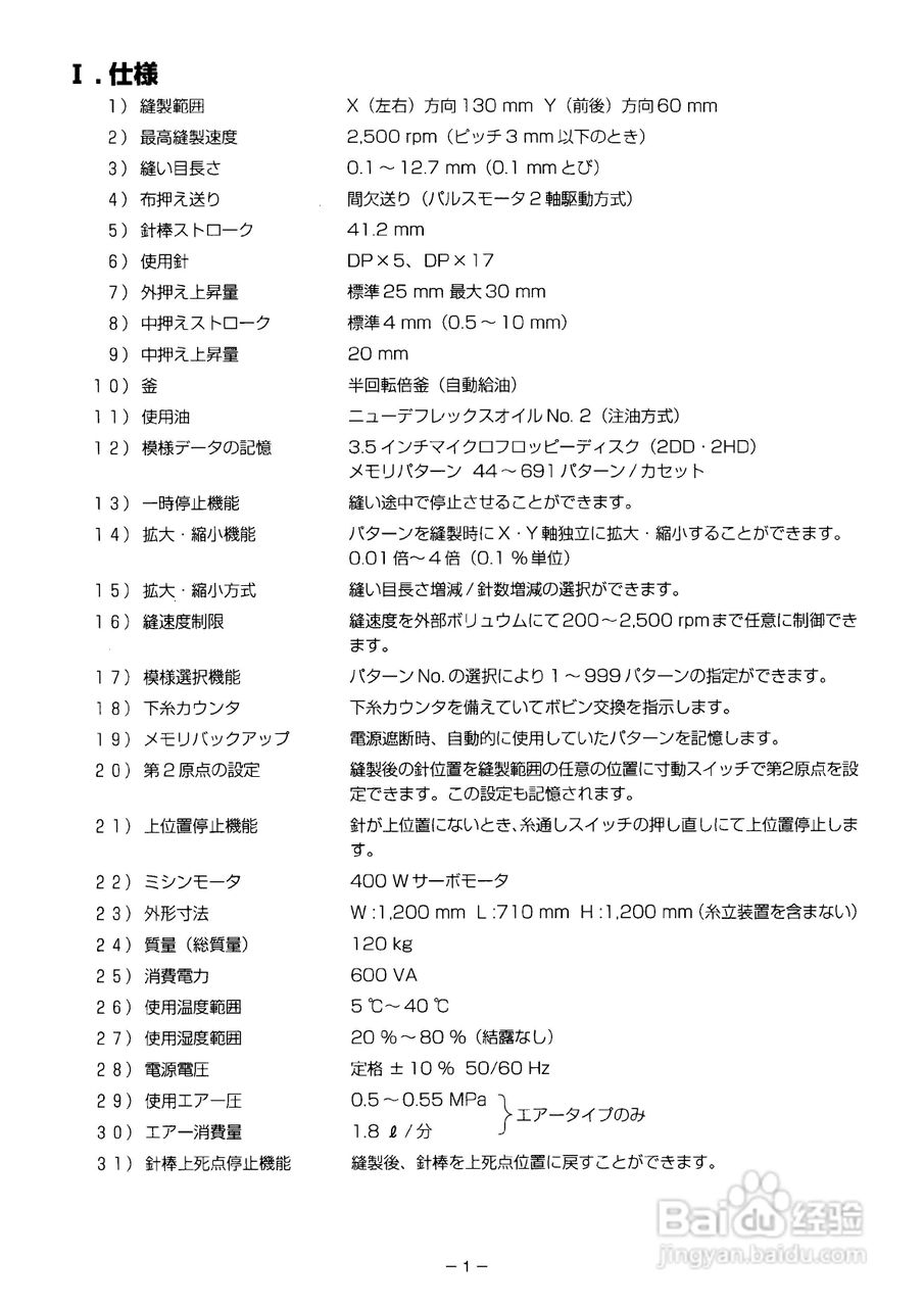 JUKI AMS-2150D花样机使用说明书:[2]