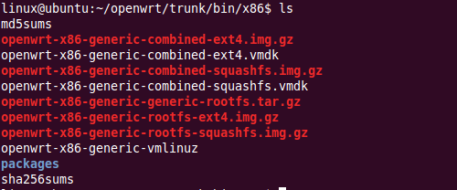如何在VMware中直接跑openwrt