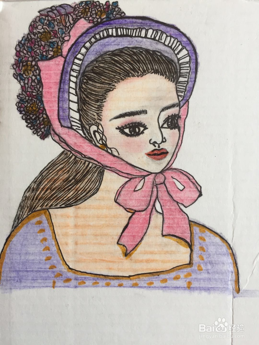 插画教程之优雅的女士