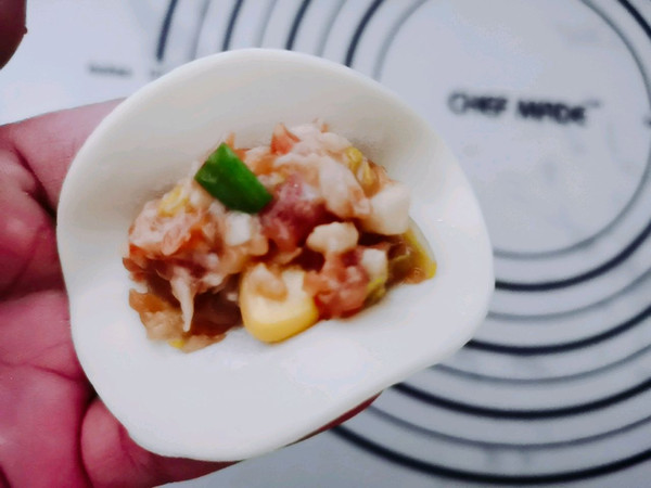 可煎可蒸马蹄猪肉煎饺